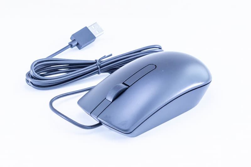 0PRDV9 DELL Optical Mouse MS116, USB, LED tracking, black. 3-Pack